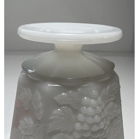 Vase Compote E.O Brody USA #2250 MU-20 4.5"x5" 3" Base Paneled Pedestal 1940s - Picture 8 of 10